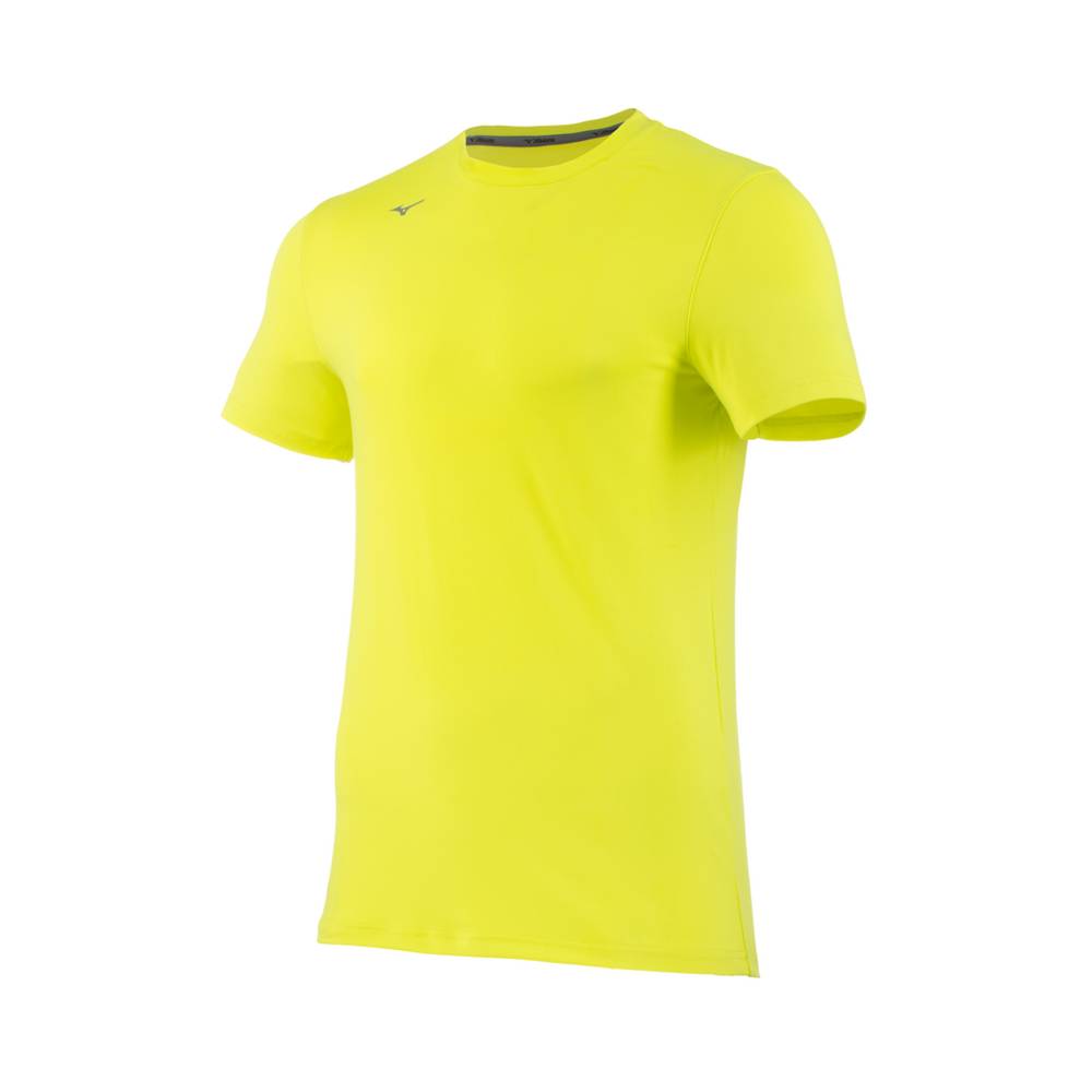 Mizuno Men's Volleyball Attack 2.0 T-Shirts Lemon (440651-OAE)